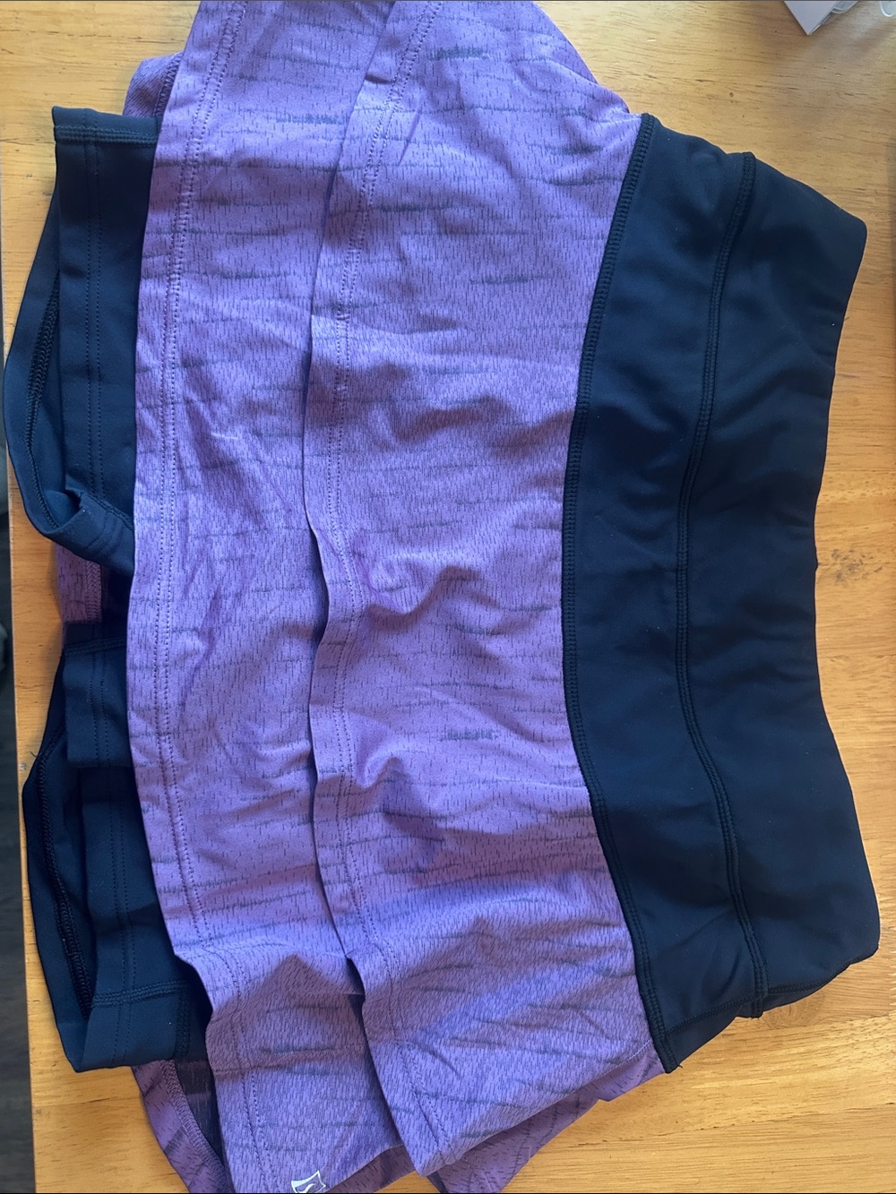 SkirtSports Purple and Black Athletic Skirt